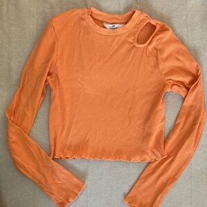H&M Girl’s‎ Crop Long Sleeve Top size 16/18